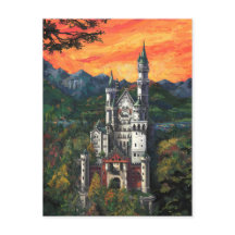 ノイシュヴァンシュタイン城の絵画