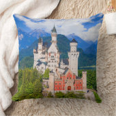 ノイシュヴァンシュタイン城ドイツ クッション (ブランケット)