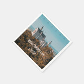 ノイシュヴァンシュタイン城ドイツ スタンダードカクテルナプキン (角)