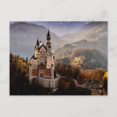 ノイシュヴァンシュタイン城ドイツ ポストカード (正面)