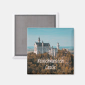 ノイシュヴァンシュタイン城ドイツ マグネット (正面/裏面)