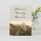 ノイシュヴァンシュタイン城, バイエルン州, ドイツ 招待状 (スタンド正面)