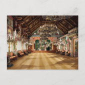 ノイシュヴァンシュタイン城 上ババリア ドイツ ポストカード (正面)