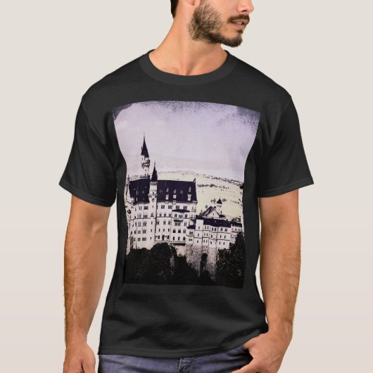 ノイシュヴァンシュタイン城 Tシャツ (正面)