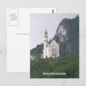 ノイシュヴァンシュタイン ポストカード (正面/裏面)