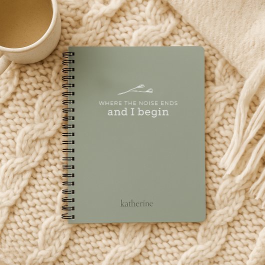 ノイズが特殊なジャーナルノートブックを終了する場所 ノートブック