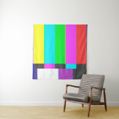 ノイズのあるテレビ画面が信号なし タペストリー (インサイチュ)
