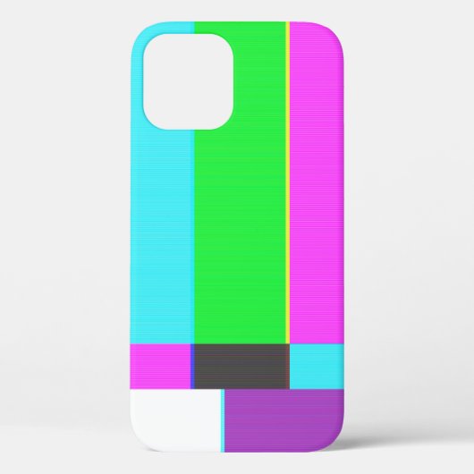 ノイズのあるテレビ画面が信号なし Case-Mate iPhoneケース (裏面)