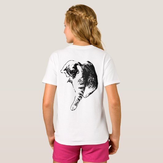 ノイズのない意図 Tシャツ (裏面フル)