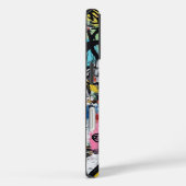 ノイズの多いラインインスパイアグラフィッティアートフォンケース Case-Mate iPhoneケース (裏面 / 右)