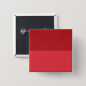 ノイズオーバースムーストマトレッドボタン – カスタマイズ可能 缶バッジ (正面&裏面)