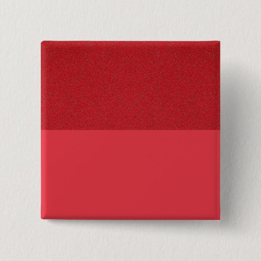 ノイズオーバースムーストマトレッドボタン – カスタマイズ可能 缶バッジ (正面)