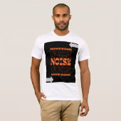 ノイズグラフィックデザイン Tシャツ (正面フル)