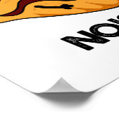 ノイズターノイズおもしろいの多いオイスターパン ポスター (角)