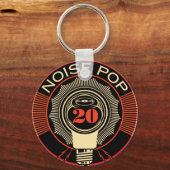 ノイズポップ・アートの20 キーホルダー (正面)