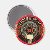 ノイズポップ・アートの20 マグネット (正面/裏面)