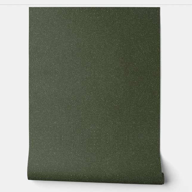 ノイズ効果モスグリーンピール&スティック壁紙 壁紙 (ほどく)