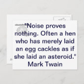 ノイズ ポストカード (正面/裏面)