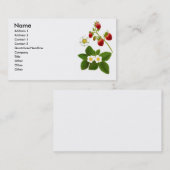 ノイチゴのプロフィールカード 名刺 (正面/裏面)