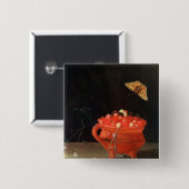 ノイチゴのポット 缶バッジ (正面&裏面)