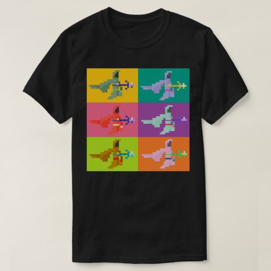 ノイポップ・アートのタクラシックアートTシャツ Tシャツ (デザイン正面)