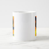 ノイマチコ王室のードヴィンテージポスターヨーロッパ ジャンボコーヒーマグカップ (正面)