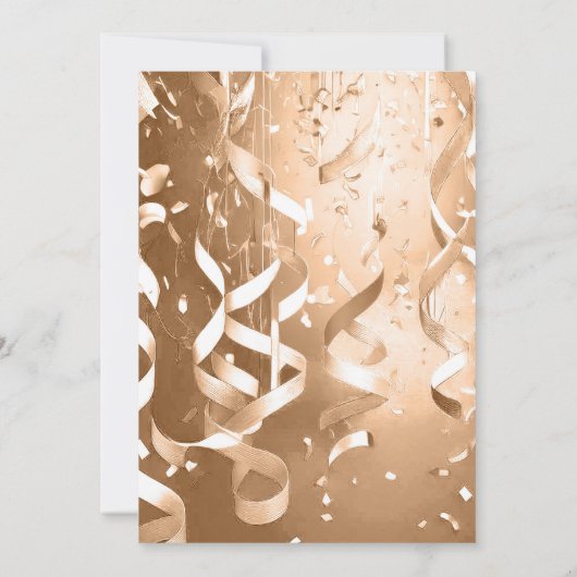 ノウエレガントンシーズイブパーティの招待状 招待状 (裏面)