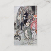 ノウサギおよびカメ 名刺 (裏面)