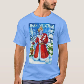 ノウサギのクリスマス- Krishnaのメリーなॐ Tシャツ
