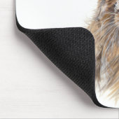 ノウサギのポートレートのマウスパッド マウスパッド (コーナー)