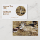 ノウサギの名刺 名刺 (正面/裏面)