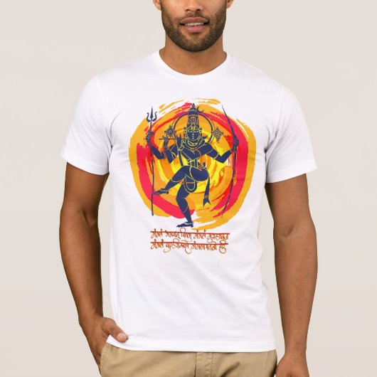 ノウサギのkrishna tシャツ (正面)