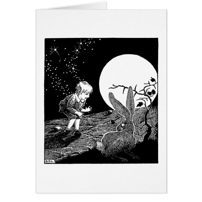 ノウサギカード2 (正面)