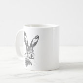 ノウサギ コーヒーマグカップ (正面左)
