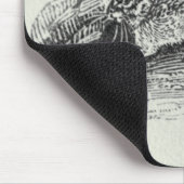 ノウサギ マウスパッド (コーナー)