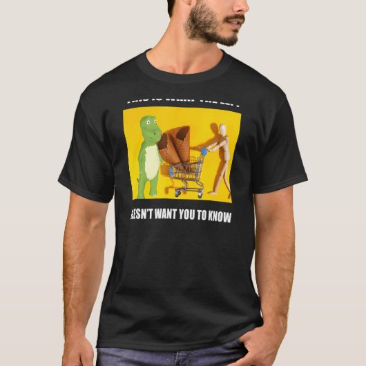 ノウザイ離れミームイロ風変わりニックばかプログレッシブJ Tシャツ (正面)