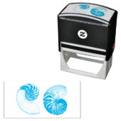 ノウチラス貝殻ゴム印 セルフインキングスタンプ (インサイチュ)