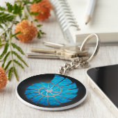 ノウチラス貝 キーホルダー (側面)