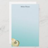 ノウチラス貝 便箋 (正面/裏面)