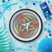 ノウチロモノグラムのス ペーパープレート (パーティー)