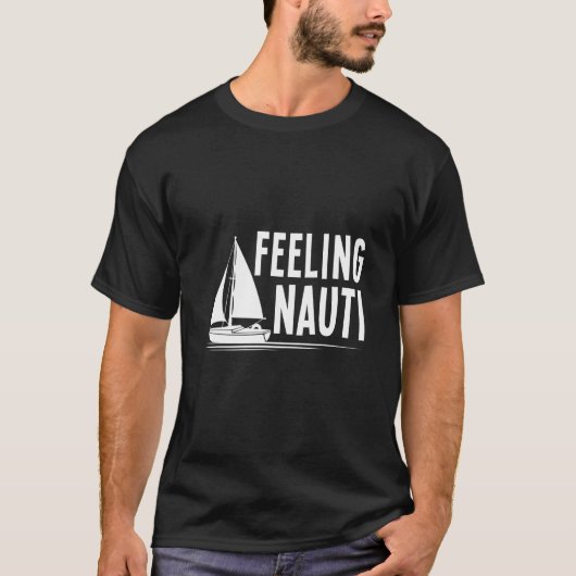 ノウティ感じセーリンググラフィック Tシャツ (正面)