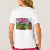 ノウルパーソナライズされたズをテーマにしたTシャツ Tシャツ (裏面)