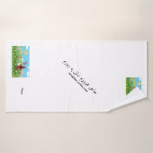 ノウルパーソナライズされたズテーマバスタオル バスタオル (バスタオル)