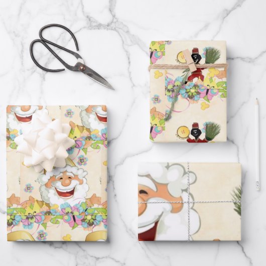 ノウルーズテーマラッピング紙 ラッピングペーパーシート (正面)