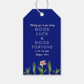 ノウルーズモバラク春花 ギフトタグ (裏面)