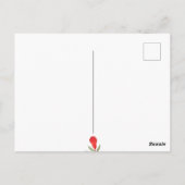 ノウルーズモバラク松はがき ポストカード (裏面)