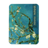 ノウルーズ・ムバラク。ペルシャの新年の贈り物アートマグネット マグネット (縦)