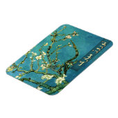 ノウルーズ・ムバラク。ペルシャの新年の贈り物アートマグネット マグネット (左側)