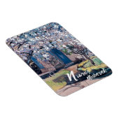 ノウルーズ・ムバラク。ペルシャ新年ファインアート マグネット (右側)