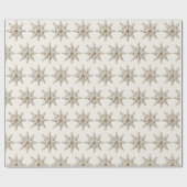 ノエエレガントル素朴クリスマス包装紙 ラッピングペーパー (フラット)